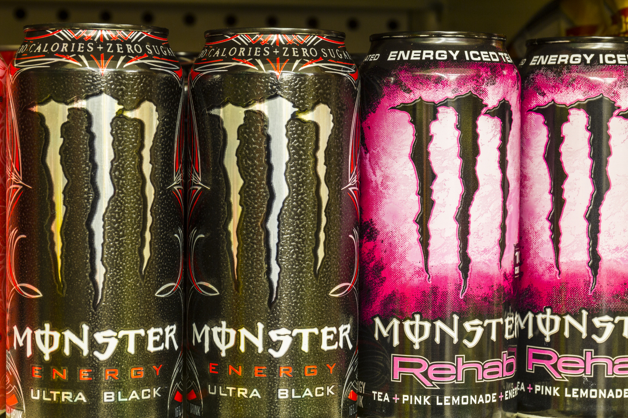 Consumer Defensive - Monster Beverage Corp_  energy drinks -by jetcityimage via iStock